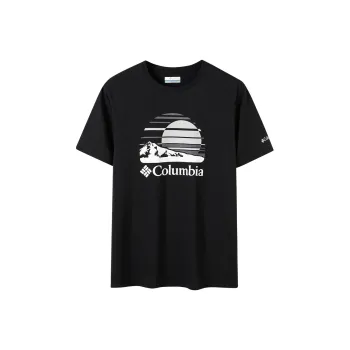 Columbia T Shirts Men Black/025