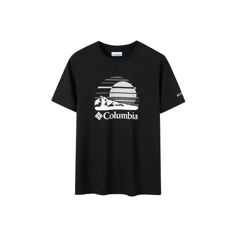 Columbia T Shirts Men Black/025-0