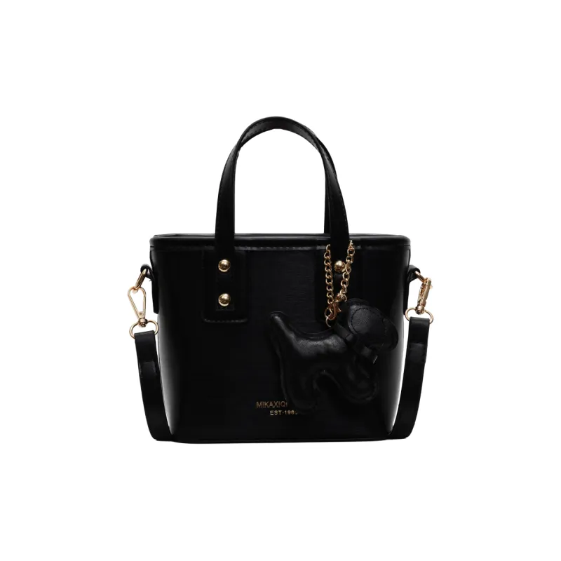 PINK·LAND PU Bucket Bags Shoulder Bag Crossbody Bag Handbag Regular Women's Multicolor-8