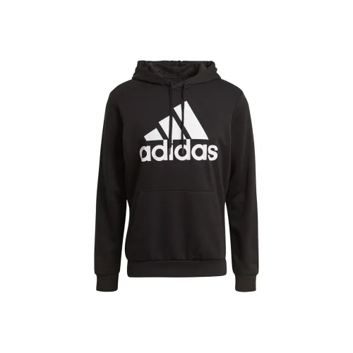 Adidas Essentials Big Logo collo Hoodie