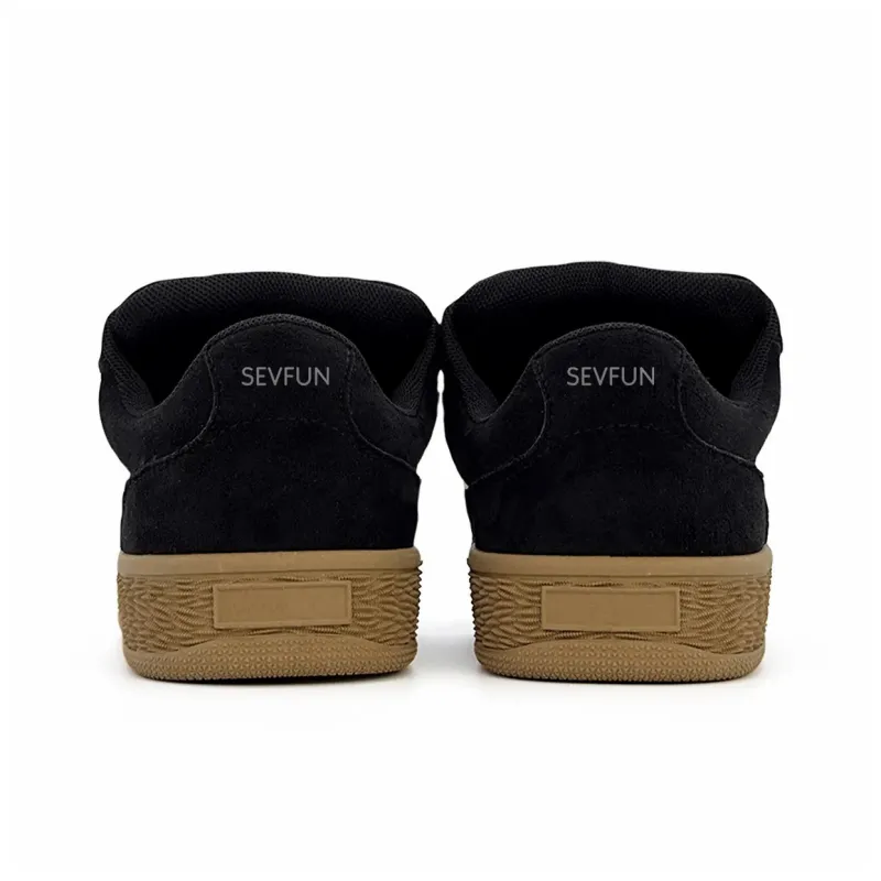 7 SEVFUN Slip Resistant, Abrasion Resistant, Breathable Low Top Skateboard Shoes Unisex-8