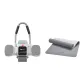 [Fitness Combination]Abdominal Roller+TPE Fitness Mat 183*61*0.7cm