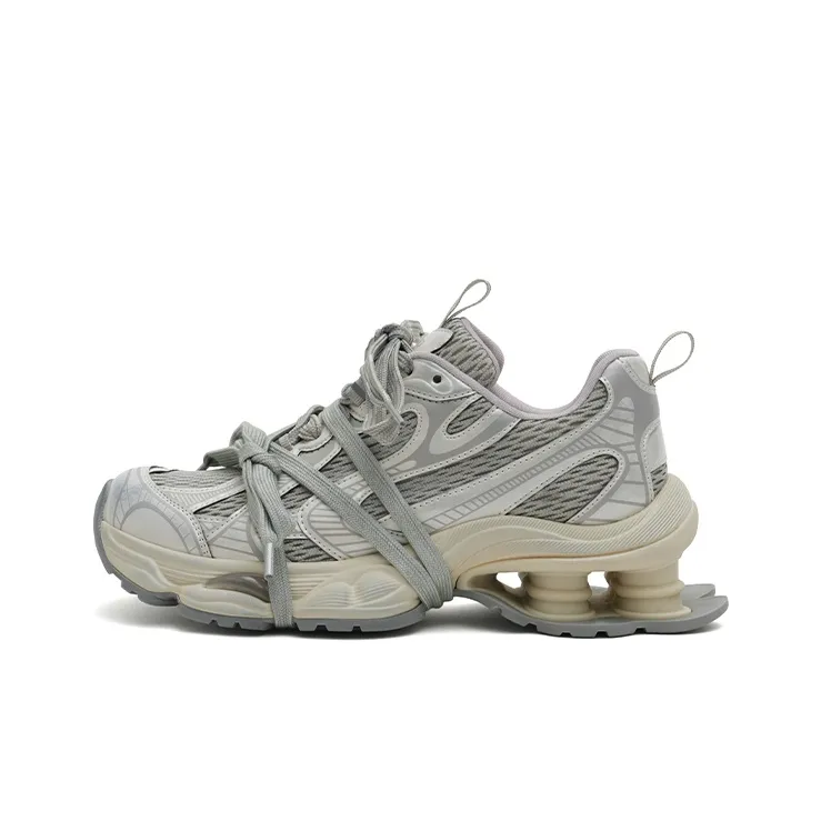 MASOOMAKE Breathable Height Increasing Low Top Chunky Sneakers Women's-0
