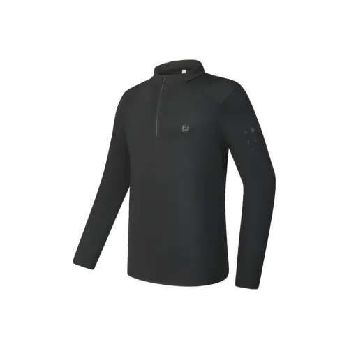 FILA T Shirts Men Pitch Black