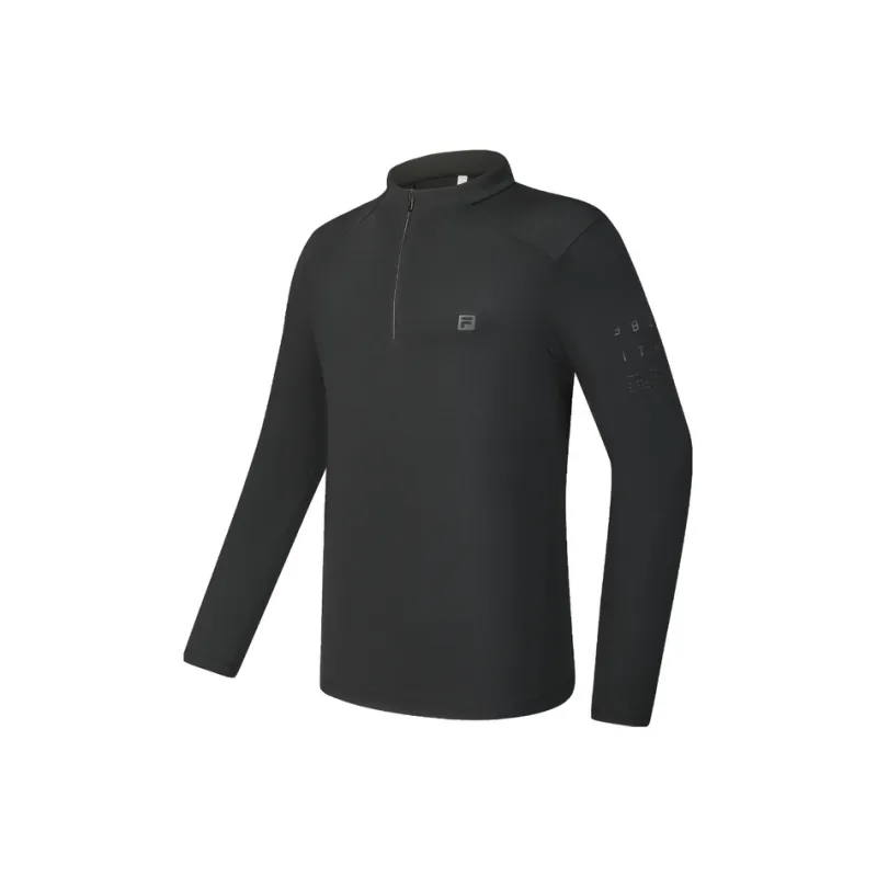 FILA T Shirts Men Pitch Black-0