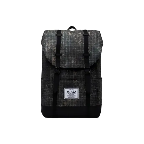 Herschel Recycled Material Backpack Regular Unisex Jungle Map Print