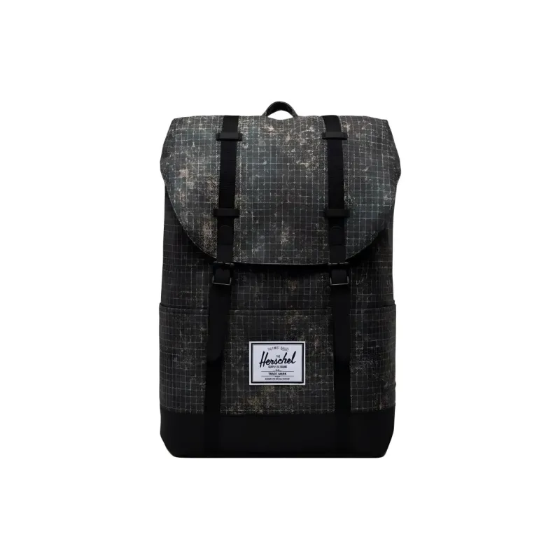 Herschel Recycled Material Backpack Regular Unisex Jungle Map Print-0