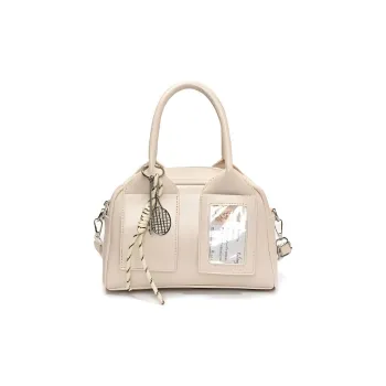 Lan Bao Fan PU Storage Ita Bag, Boston Handbag Women's Multicolor