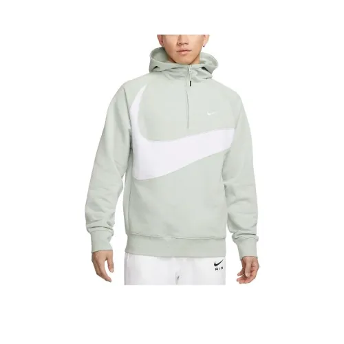 Nike Sportswear Big Swoosh Half Zip Hoodie Asia Sizing