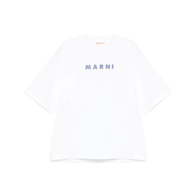MARNI Logo print T shirt-0