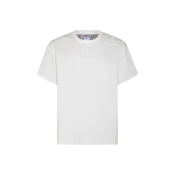 Bottega Veneta Double Layer Striped Crewneck T Shirt