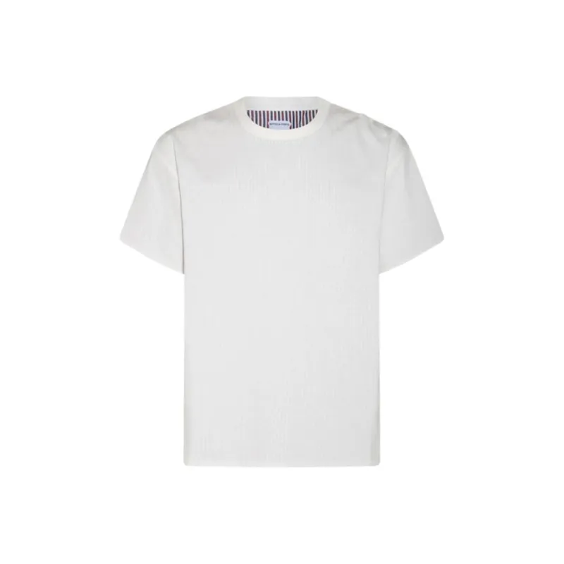 Bottega Veneta Double Layer Striped Crewneck T Shirt-0
