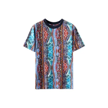 COOGI Street Hip Hop Retro Pop Style Gourd Pattern T Shirt Unisex
