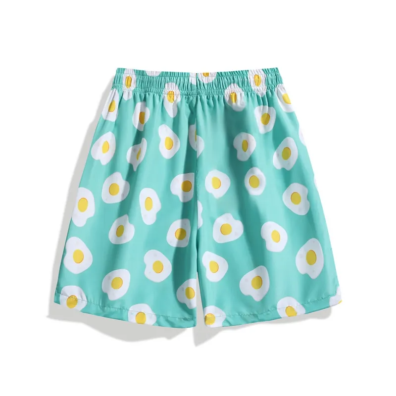 RASHOMONG Beach Shorts Men-3