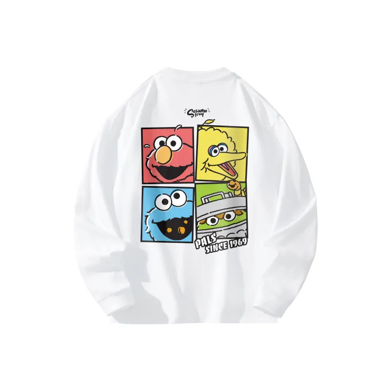 SESAME STREET T Shirt Long Sleeved Short Sleeved Optional Unisex-18