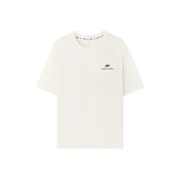 Skechers T-Shirt Unisex Marshmallow White