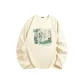 [100% cotton]Light Rice (B Picture Crane)