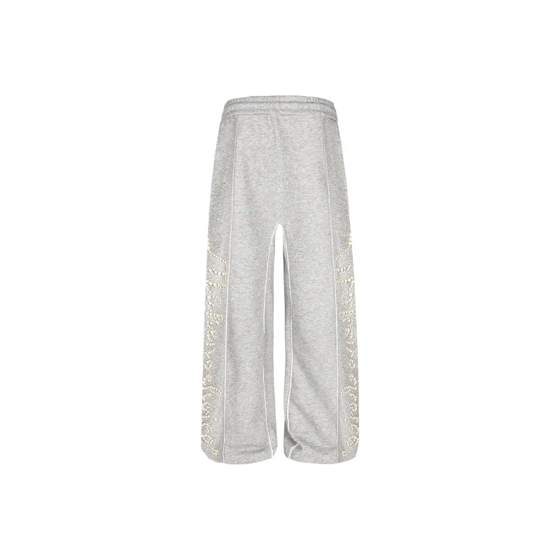 BEAR UNION Knitted Sports Pants Unisex-1