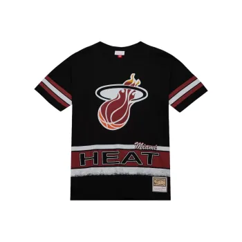 Mitchell & Ness x NBA Miami Heat T Shirt Men's Black