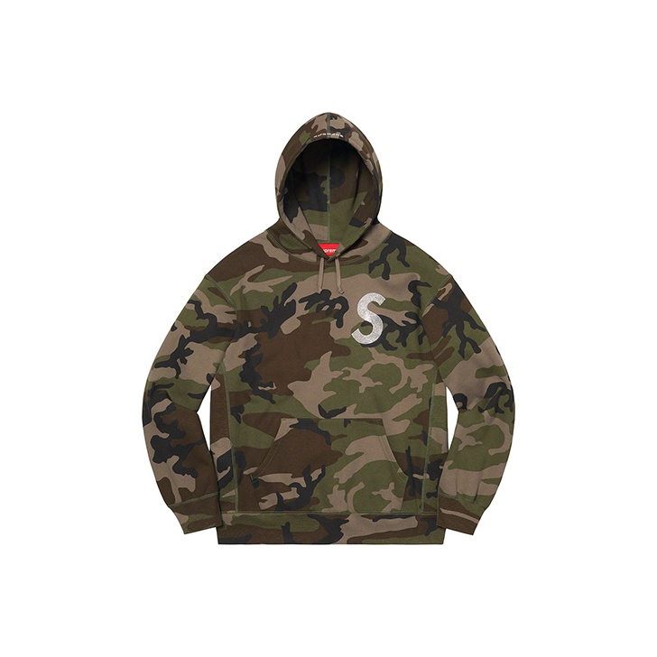 Supreme S Logo Hooded Sweatshirt - POIZON Supreme S Logo Hooded Sweatshirt - POIZON