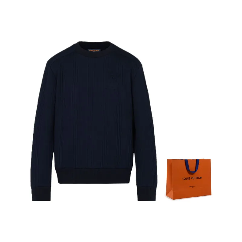 LOUIS VUITTON Sweatshirt Men's Blue-6