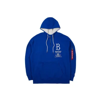 Alpha Industries X New Era Sweatshirts Unisex Blue