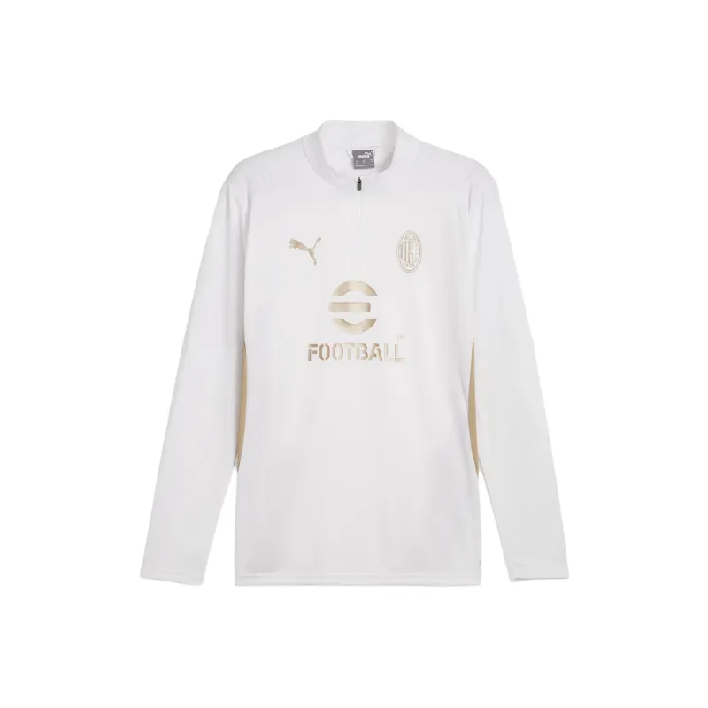 PUMA x AC Milan Football FW24 T-Shirt Men's White/Gold-0