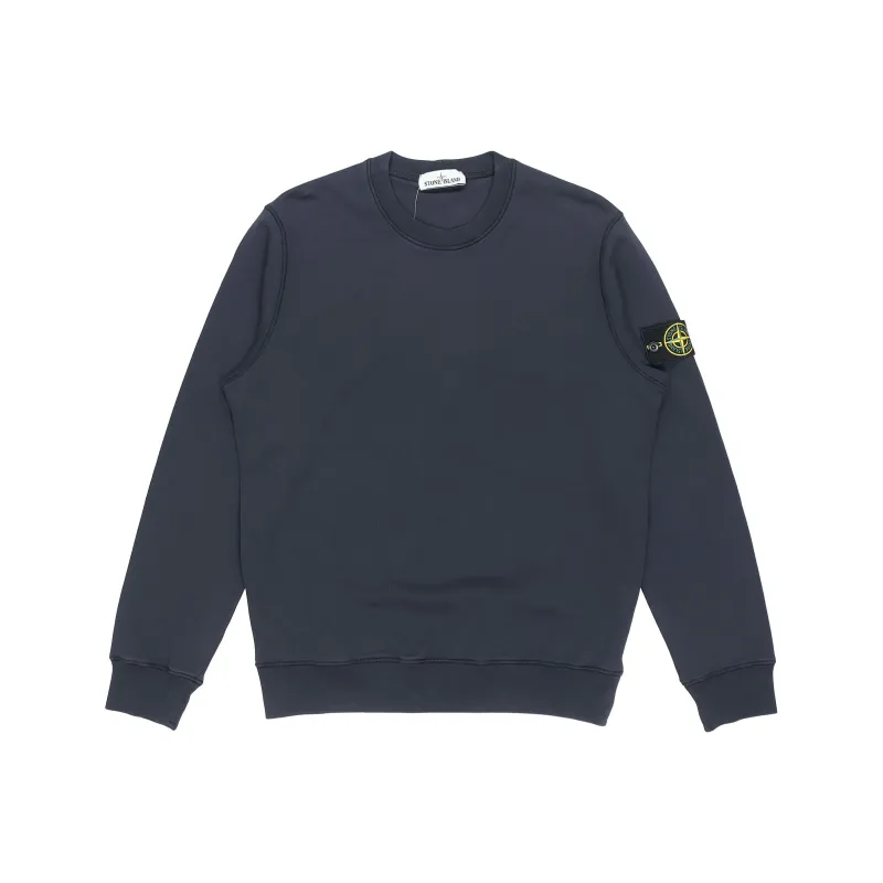 STONE ISLAND Compass appliqué Cotton Sweatshirt-0
