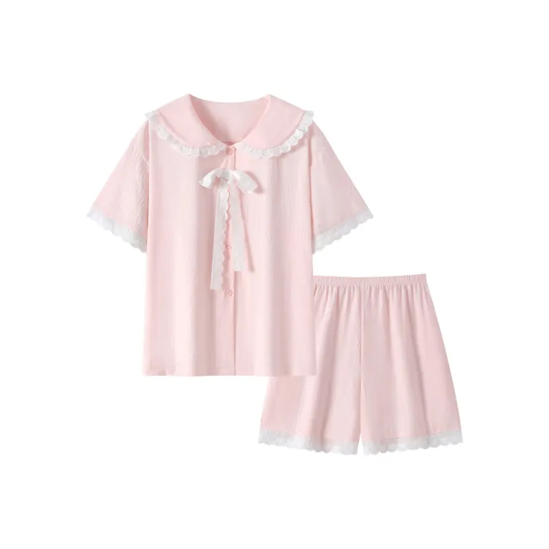 Maultiay Pajama Set Women's Pink-0