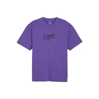 PUMA T-Shirts Men Purple