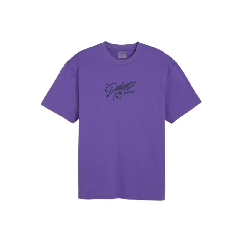 PUMA T-Shirts Men Purple-0