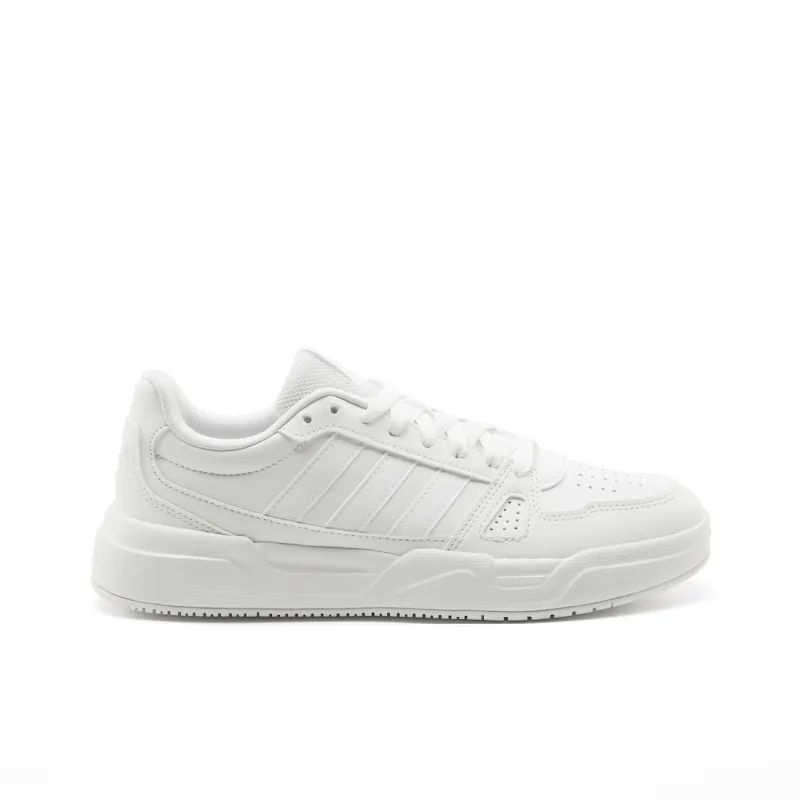 Adidas LITE BALLER Anti Slip Wear Resistant Low Top Skateboard Shoes Unisex White-1