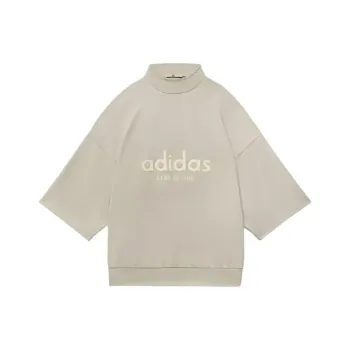 Fear Of God Athletics Free Shipping With AdiClub Fear Of God Athletics Heavy Jersey 3/4 Mock Tee