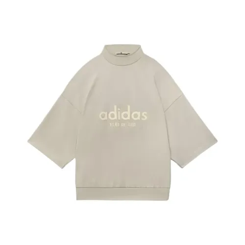 Fear Of God Athletics Free Shipping With AdiClub Fear Of God Athletics Heavy Jersey 3/4 Mock Tee