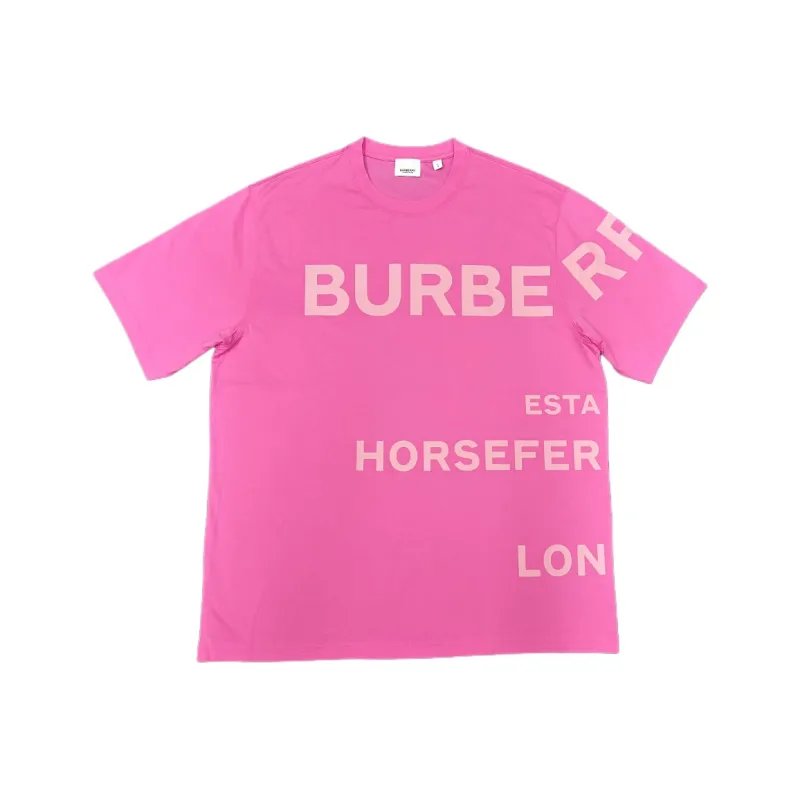 Burberry T Shirts Unisex Pink-0