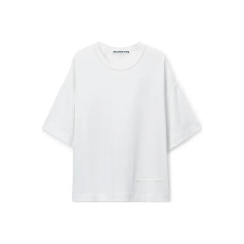 Alexander Wang Cotton Jersey T shirt-0