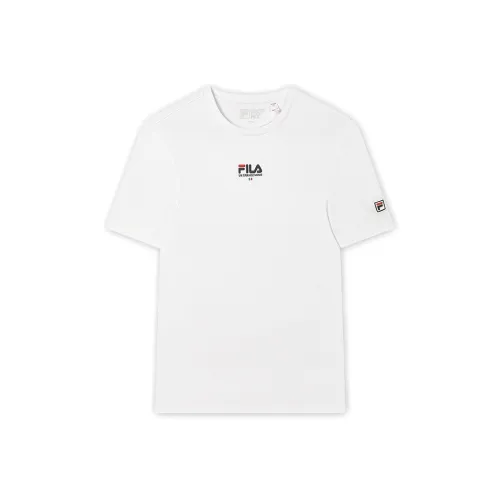 FILA T Shirts Men Standard White