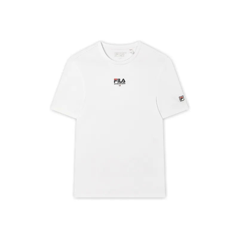 FILA T Shirts Men Standard White-0