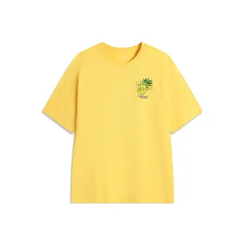 LiNing Sports Life Collection T Shirt Unisex Dynamic Yellow