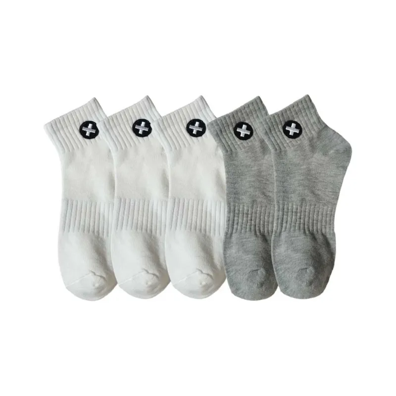 MIIOW Mid Calf Socks Unisex 5 Pack-31