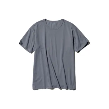 UNIQLO UNIQLO AIRism Mesh Series T Shirt Men's Asphalt Gray