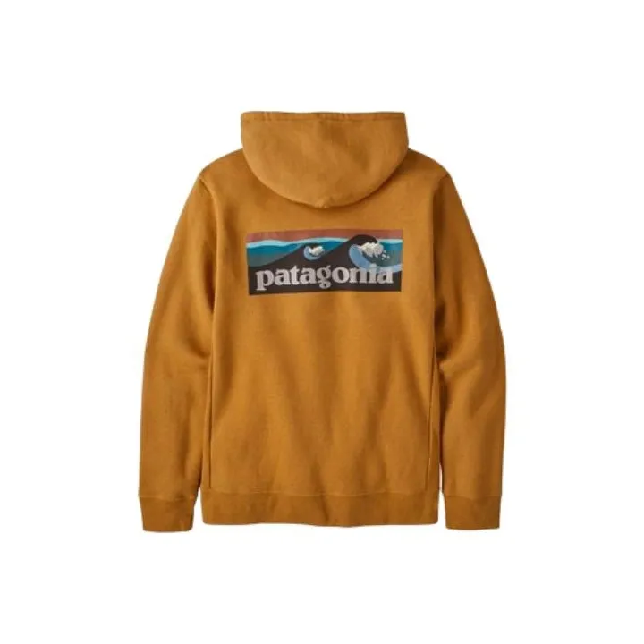Patagonia Logo print Drawstring Hoodie-10