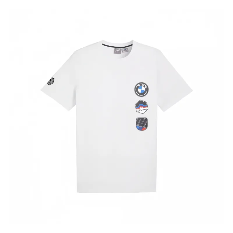 PUMA PUMA BMW Motorsport T Shirt Men's Silver-0
