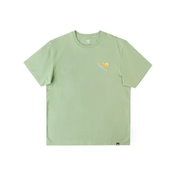 Lee T Shirts Unisex Green