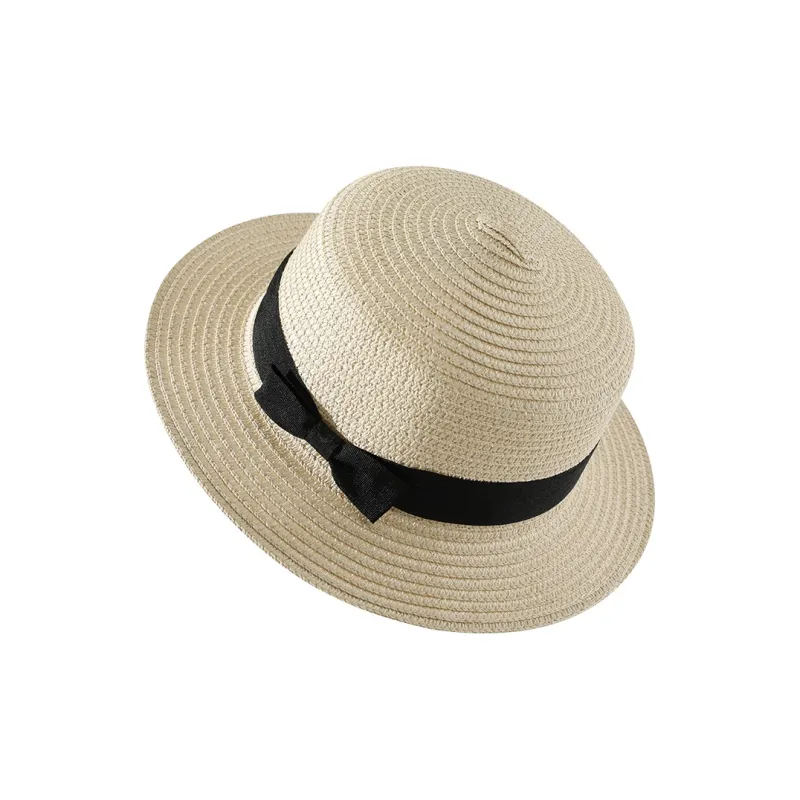 NANJIREN Straw Woven Sun Protection Hats Women's-2