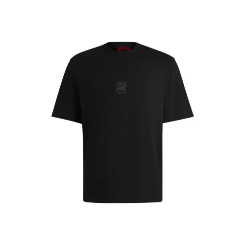 HUGO X Rb Logo appliqué T shirt