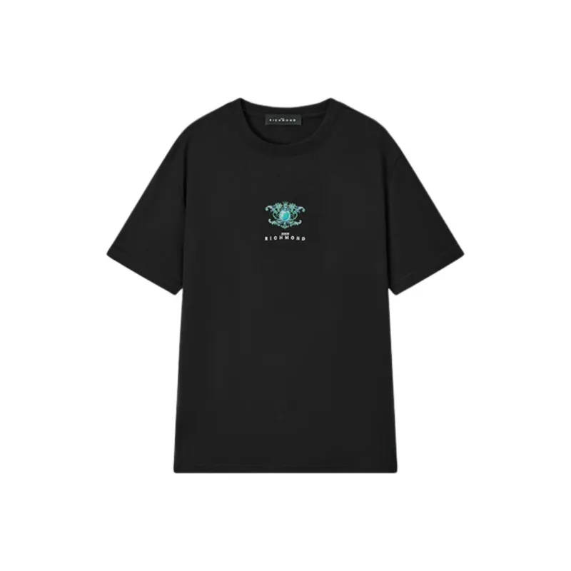 JOHN RICHMOND Drop Shoulder Sleeve T Shirt Men's-0