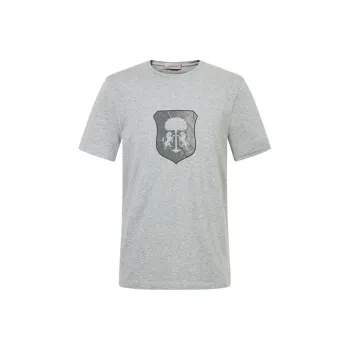 Corneliani T Shirts Men Gray