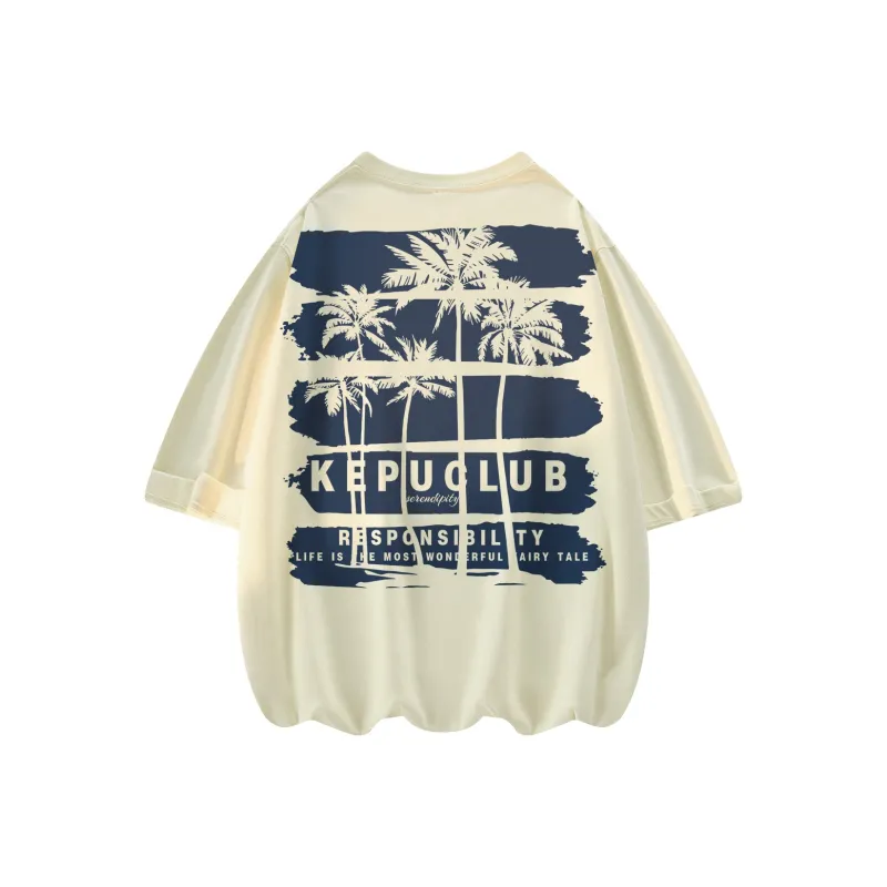 Kepu Short Sleeved T Shirts Unisex-22