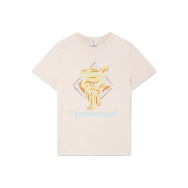 CASABLANCA T Shirts Men Pink-0